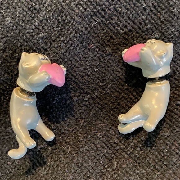 Cute kittens 3D earrings - Picture 2 of 2